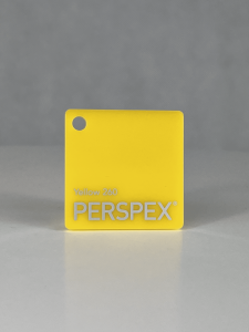 PLEXI Żółta Grubość 3mm PERSPEX® 260 Yellow Cięta Na Wymiar