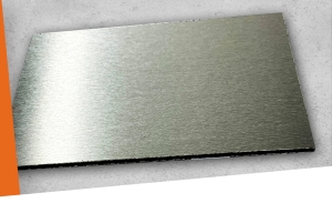 Kompozyt srebrny drapany 3mm (płyta warstwowa typu Dibond) 