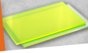 PMMA (plexi) fluo zielona 3mm