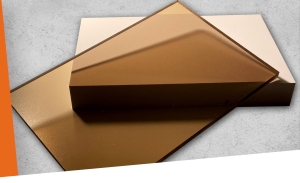 Plexi ( PMMA) dymiona na brąz 3mm