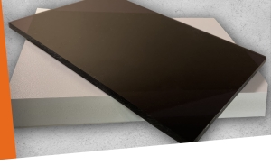 Plexi ( PMMA) dymiona na ciemny grafit 5mm