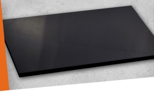 PMMA (plexi) czarna 3mm wylewana